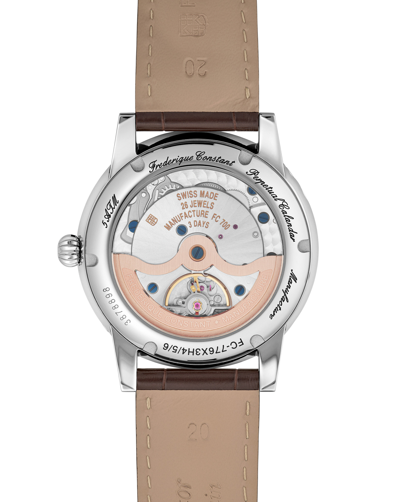 時計 FREDERIQUE CONSTANT Manufacture Classic Perpetual Calendar Watch FC-776SAL3H6